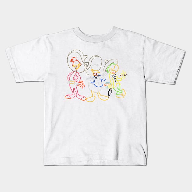 birds of a feather Kids T-Shirt by EdenAtencio04